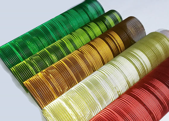 ISO9001 fio interior de cobre pintado Mesh Glass Laminated Green largura de 2m a de 2.5m