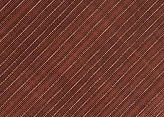 Malha tecida decorativa interior vermelha do metal dos 10m 50m da rede de arame do Interlayer de vidro do vinho