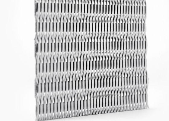 Fachada arquitetónica da anticorrosão SS304 Mesh Screen Rigid Metal Mesh