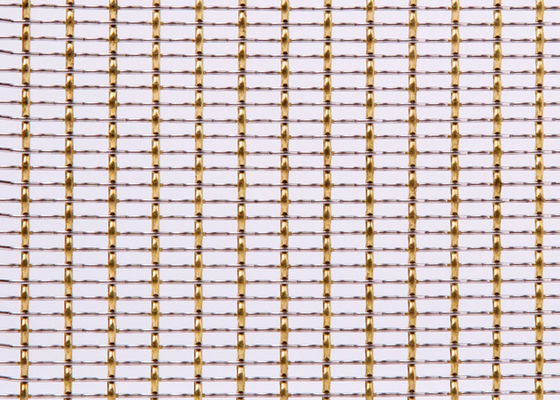 tampas decorativas de cobre vermelhas do radiador de Mesh Grilles Gold Plated For do fio de 65ft SS316L