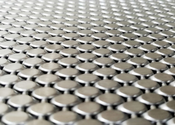 comprimento de aço inoxidável de Mesh Cladding High Tensile Strength 4.5m 5.5m do metal 316L
