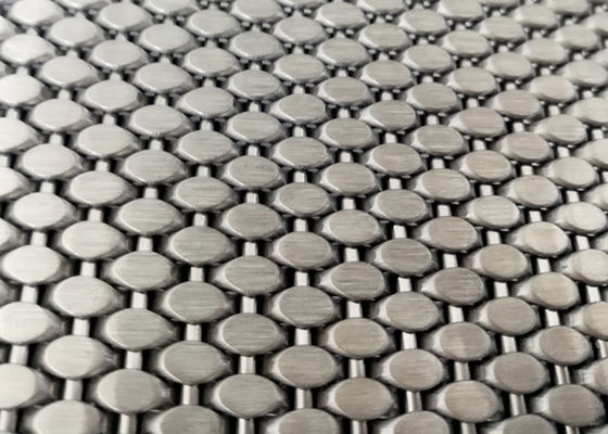 comprimento de aço inoxidável de Mesh Cladding High Tensile Strength 4.5m 5.5m do metal 316L