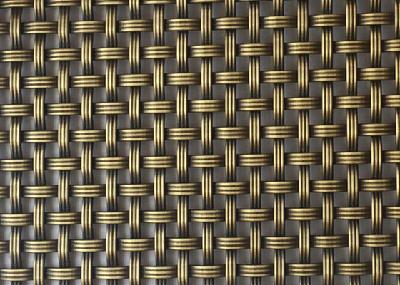 o metal decorativo Mesh Screen Wire Grille Antique do ODM de 3.2mm chapeou