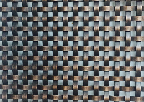 6.5ft o quadrado da fachada que da mobília tece de aço inoxidável tecem Mesh Smooth Surface