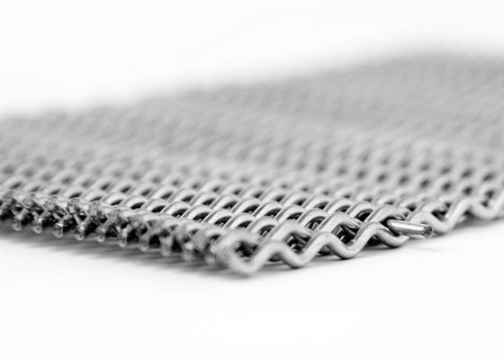 A planície 316 tece o diâmetro de aço inoxidável L3m de Mesh Screen 2mm da tela do metal