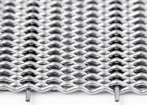 A planície 316 tece o diâmetro de aço inoxidável L3m de Mesh Screen 2mm da tela do metal