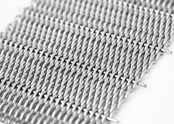 A planície 316 tece o diâmetro de aço inoxidável L3m de Mesh Screen 2mm da tela do metal