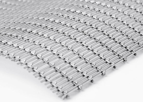 metal flexível de construção Mesh Antacid Smooth Surface do para-sol de 120m