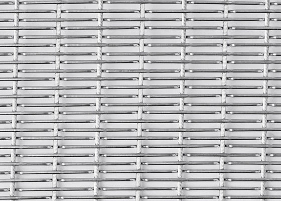 metal flexível de construção Mesh Antacid Smooth Surface do para-sol de 120m