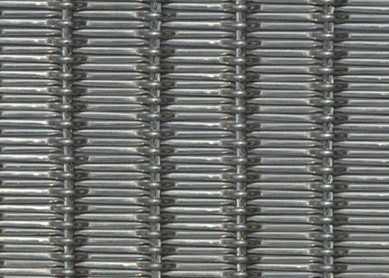 Painéis de parede interior frisados do elevador do OEM de Mesh Fabric do metal flexível de 9mm 2m