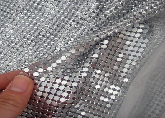 Tela de aço inoxidável da lantejoula do metal de Oilproof 7mm exterior e interior