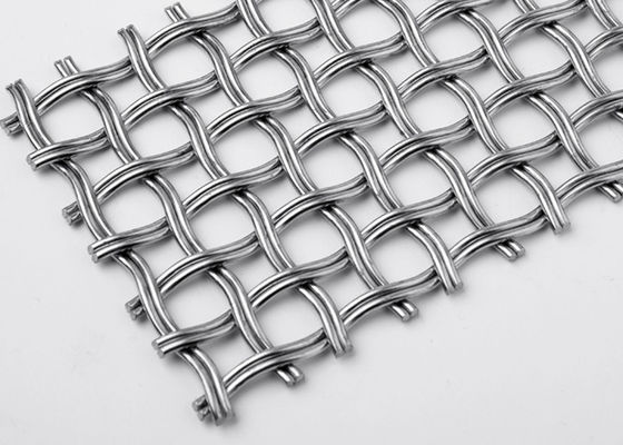 Mesh Shape Helical Stainless Steel circular frisou o fio Mesh For Partitions