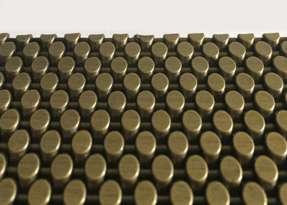 Fachada de aço inoxidável arquitetónica rígida de Mesh Decorative Panels For Building do fio