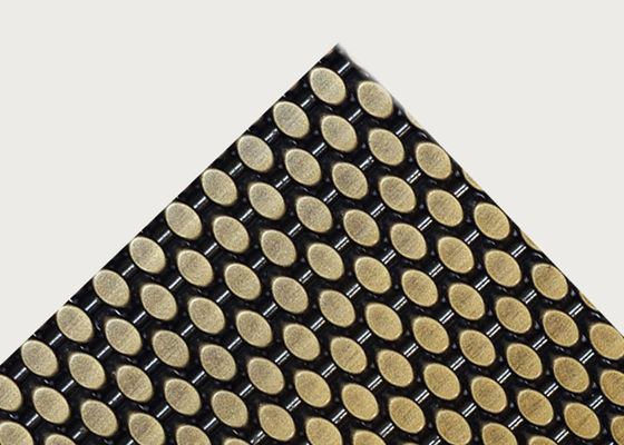 Fachada de aço inoxidável arquitetónica rígida de Mesh Decorative Panels For Building do fio