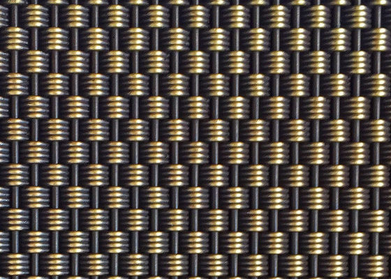 Elevador arquitetónico de Mesh Antique Brass Decorative For do metal dos Ss 304