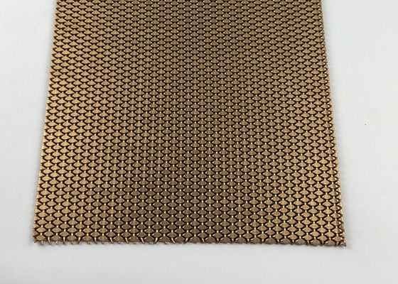 Metal arquitetónico tecido de aço inoxidável Mesh For Building Cladding de 3.2mm