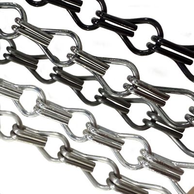 Dimensão e design personalizados de aço inoxidável alumínio metal rede de arame decorativo para decoração