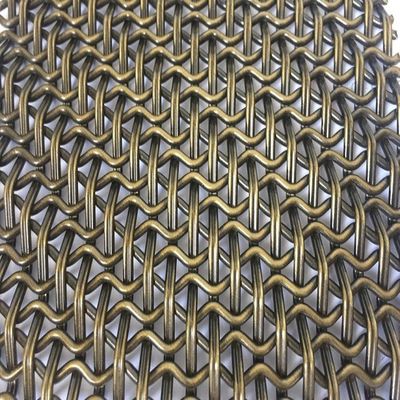 4.5mm espessura de malha de aço inoxidável grades de arame decorativo para portas de armário de metal