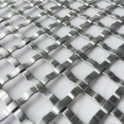 Painéis de malha metálica de aço inoxidável para interiores e exteriores