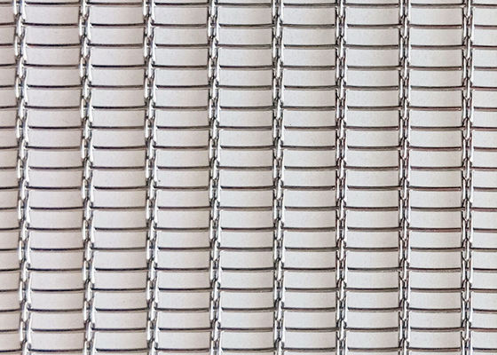 Fio interior Mesh Decorative Design do Interlayer SS304 de vidro 1.2mm