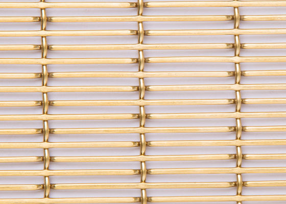 SUS SS430 Mesh For Cabinet Doors de aço decorativo de 10ft